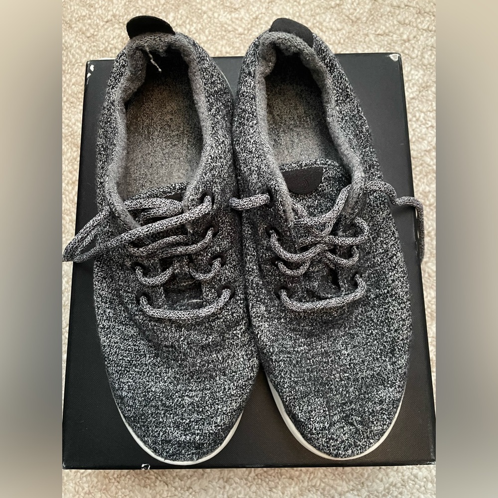 Allbirds Men's Wool Runners Sneakers GraySize 12